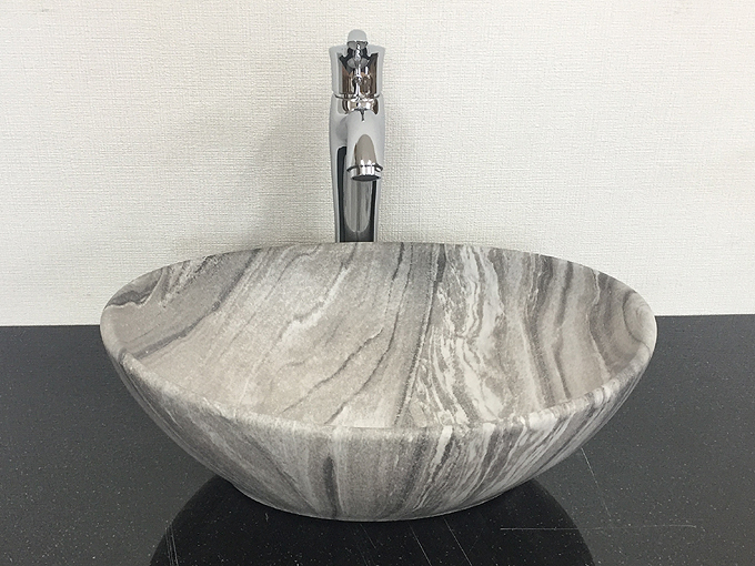 輸入洗面ボウル(B-176-Marble)
